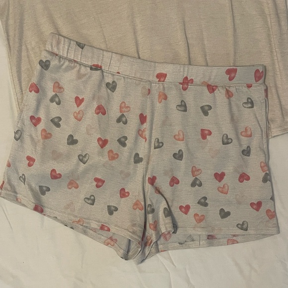 π *Lovable Cream & Pink PJs π - Picture 3 of 7